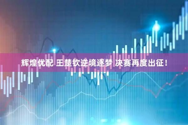 辉煌优配 王楚钦逆境逐梦 决赛再度出征！